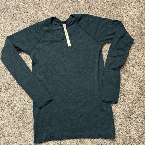 Blue! Lululemon Run Swiftly Tech Long-Sleeve! - Picture 2 of 5